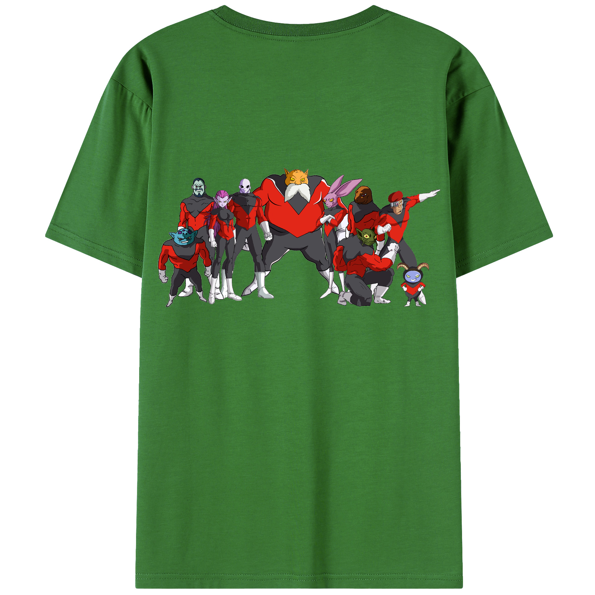 （画像用） ドラゴンボール DRAGON BALL レディース半袖Tシャツ(バックプリント)